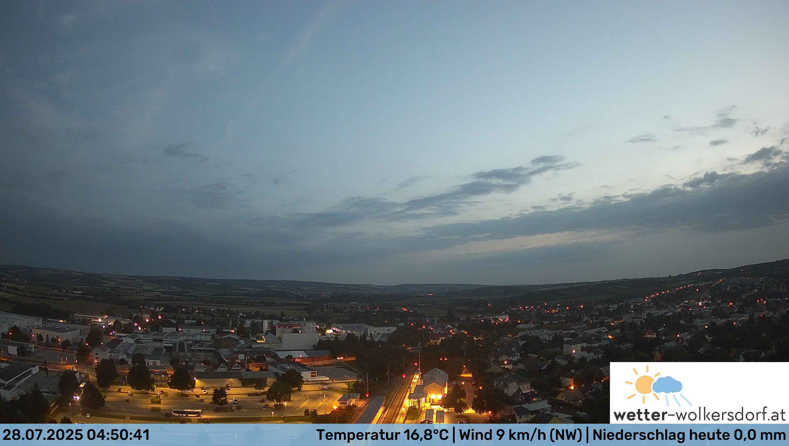 Webcam Wolkersdorf - Aktualisiert alle 5 Minuten Webcam view